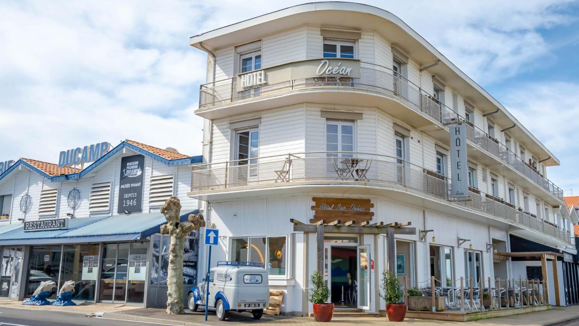 Hotel Ocean Capbreton Bagian luar foto