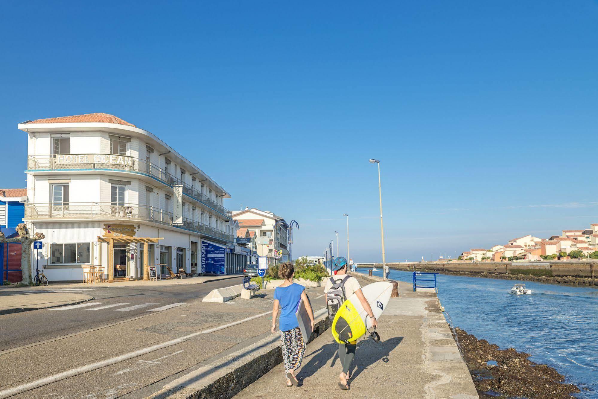 Hotel Ocean Capbreton Bagian luar foto