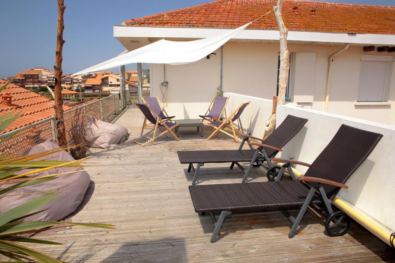 Hotel Ocean Capbreton Bagian luar foto